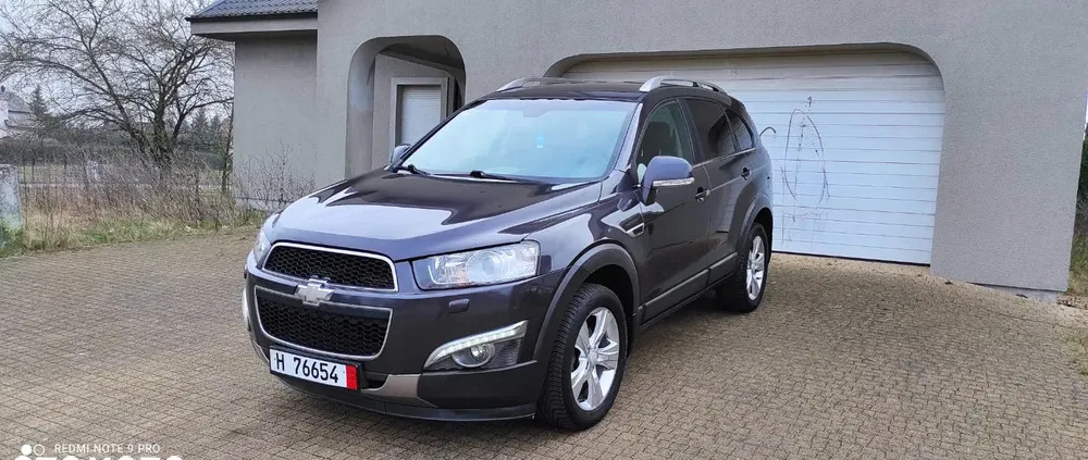 chevrolet captiva Chevrolet Captiva cena 32999 przebieg: 187000, rok produkcji 2012 z Swarzędz